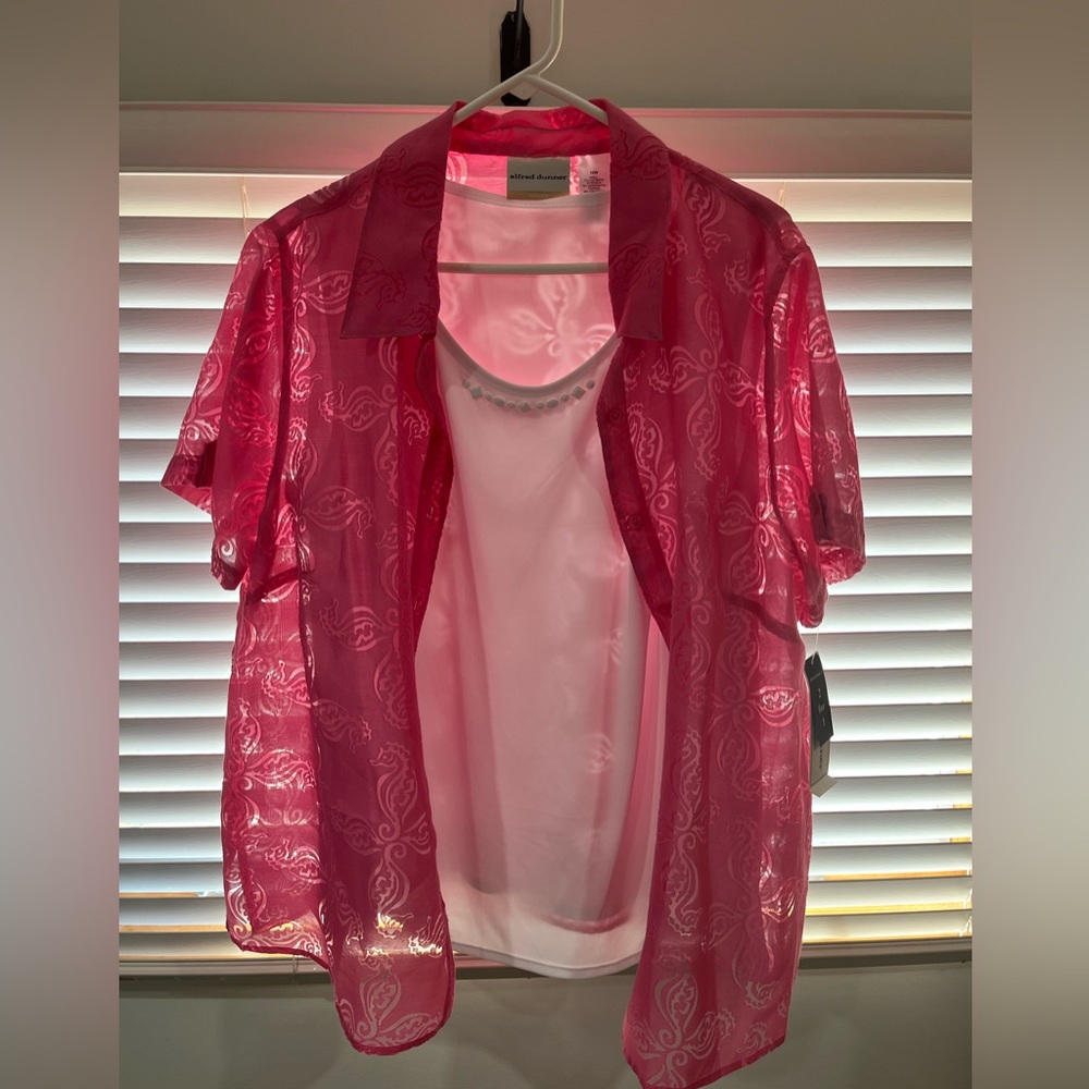 Alfred Dunner| two-for-one shirt